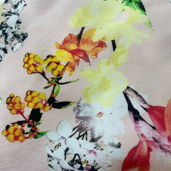 Club Monaco Rosan Floral Silk Tent Summer Dress - Picture 14 of 15